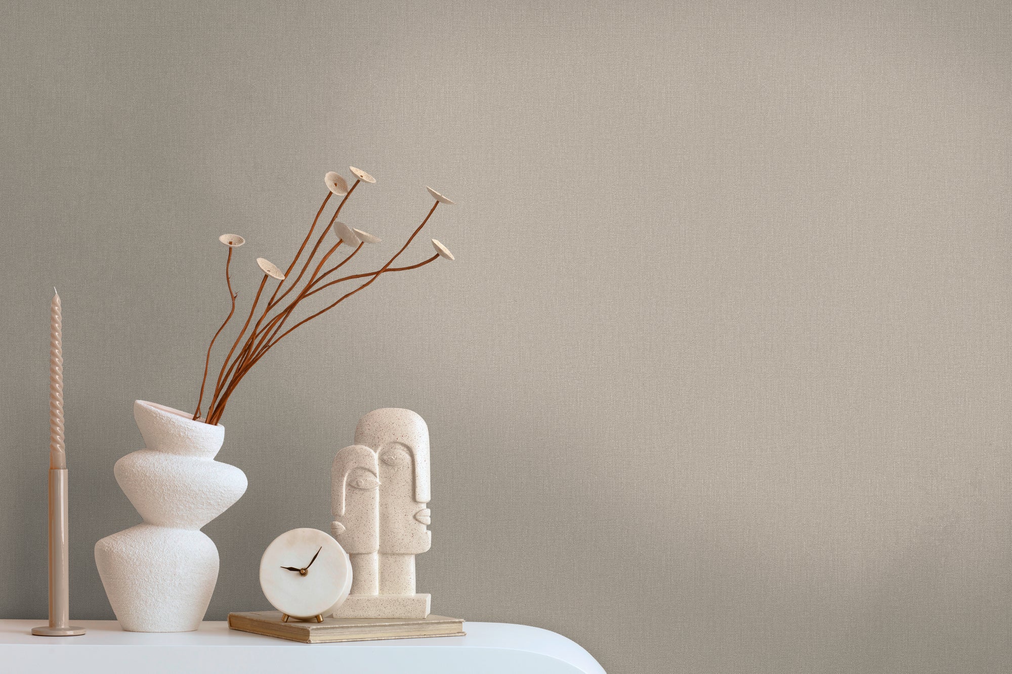 High-quality wallpaper from the Pure Elegance collection in brown 