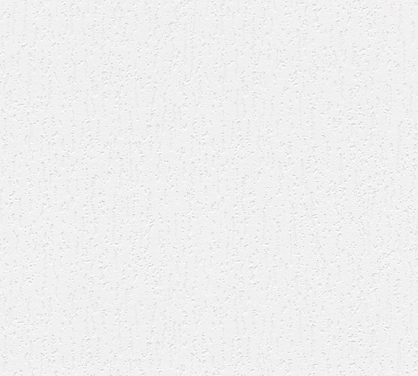 Hochwertige Papiertapete Weis Unitapete