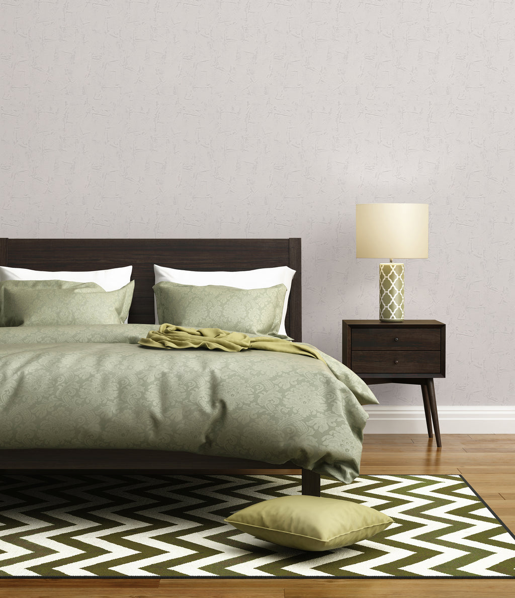 High-Quality Non-Woven Wallpaper White Texture