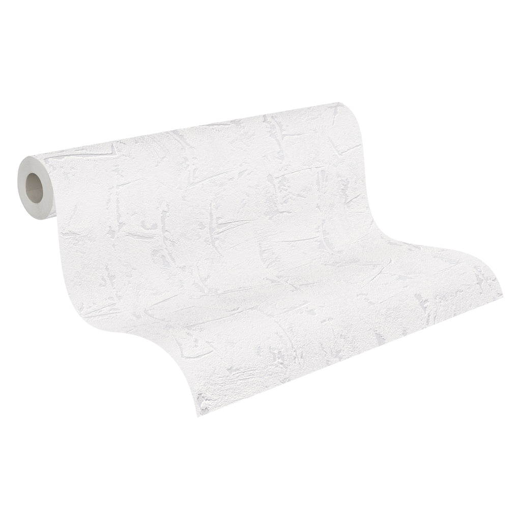 High-Quality Non-Woven Wallpaper White Texture