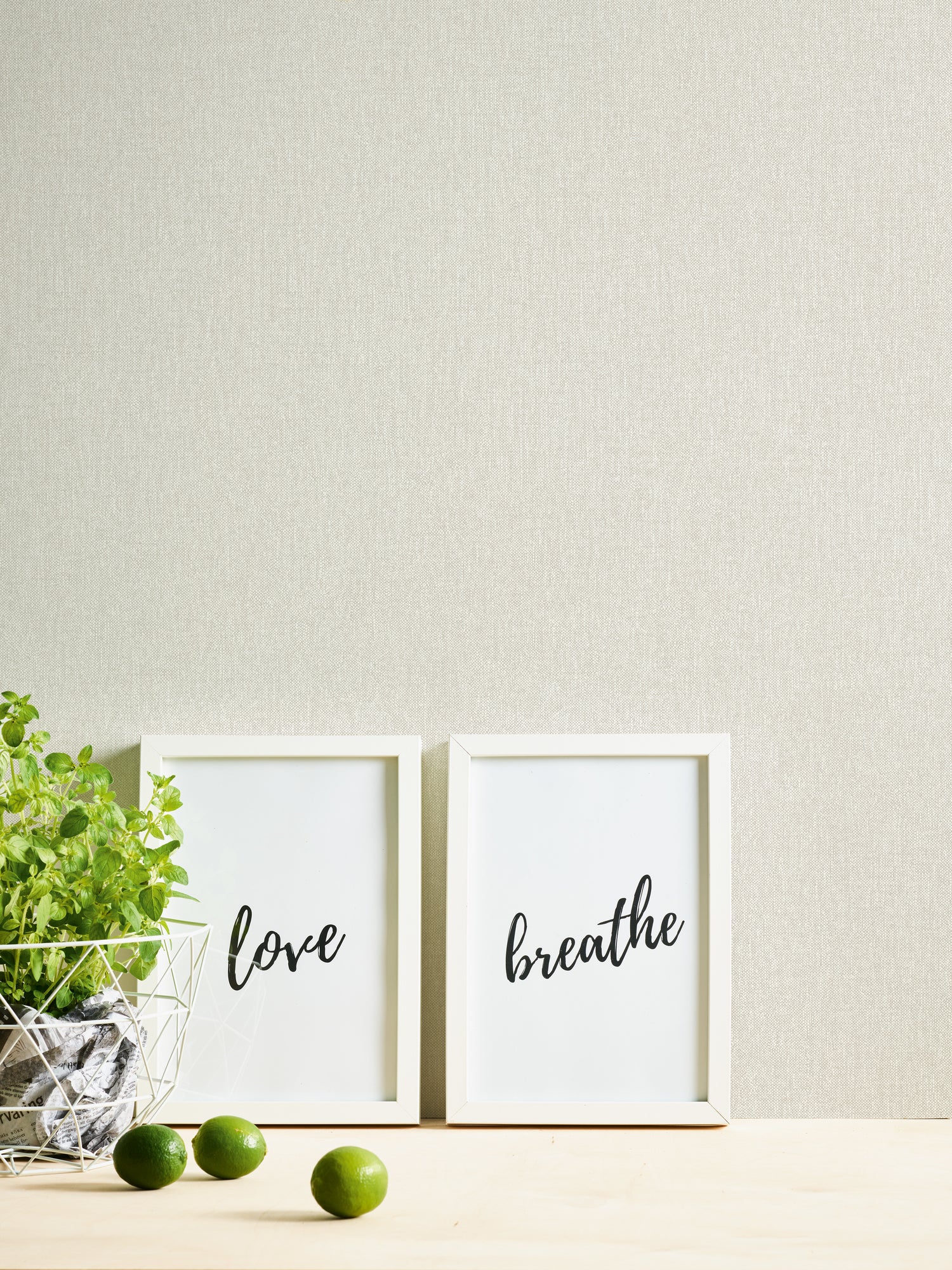 High-quality wallpaper from the Pure Elegance collection in beige 