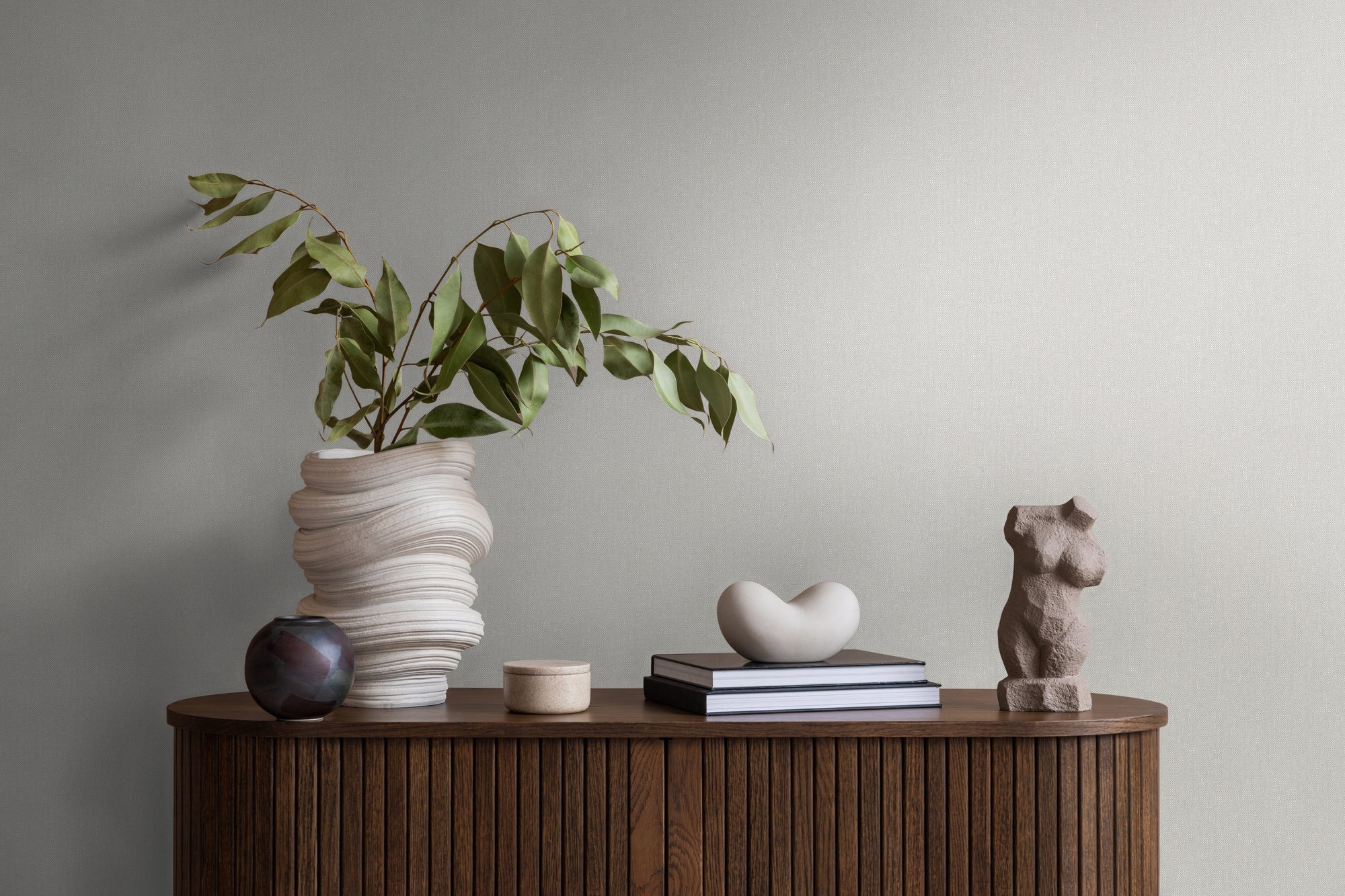 High-quality wallpaper from the Pure Elegance collection in beige 