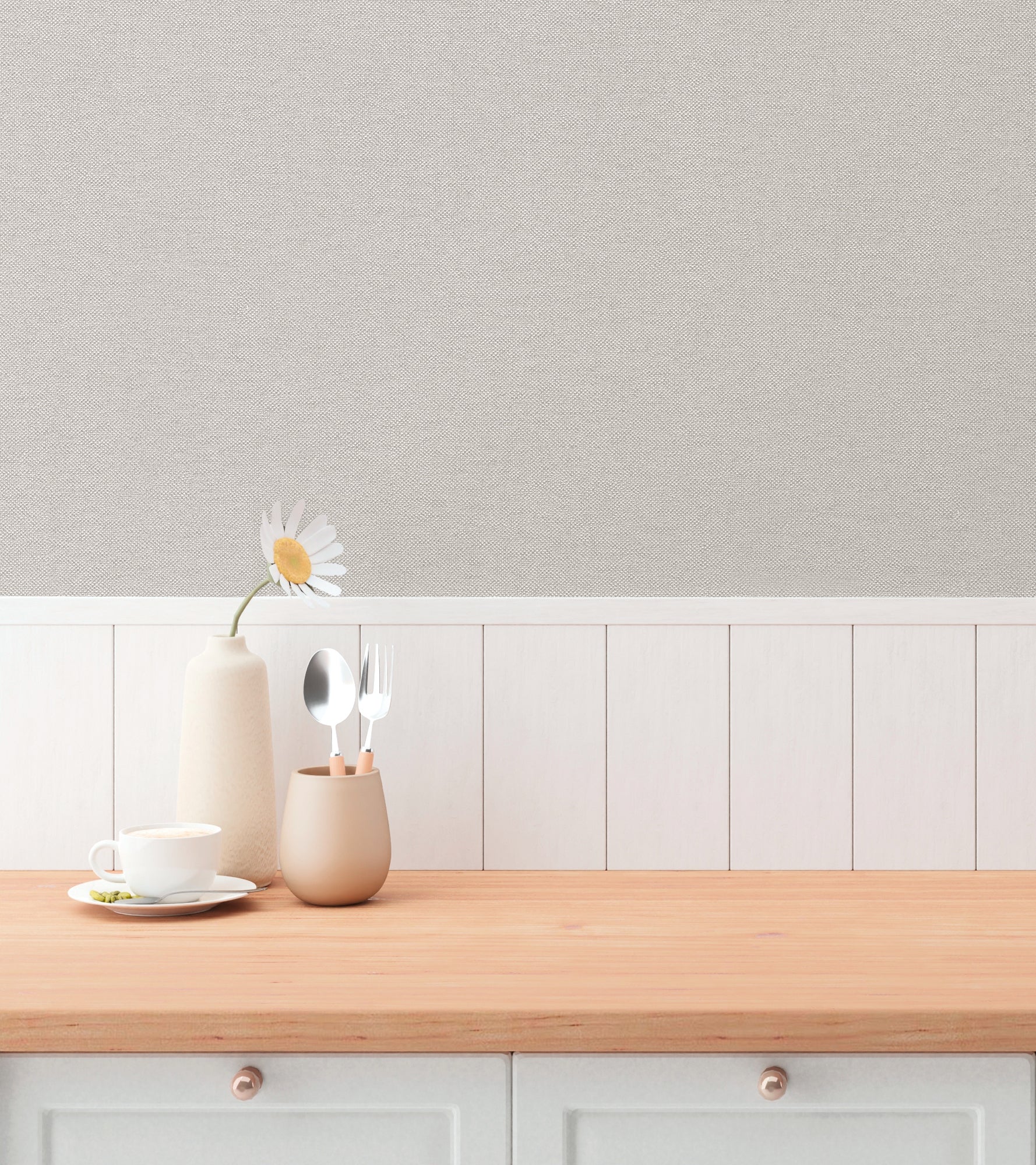 High-quality wallpaper from the Hygge III collection in blue 