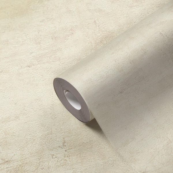 High-Quality Non-Woven Wallpaper Beige Texture