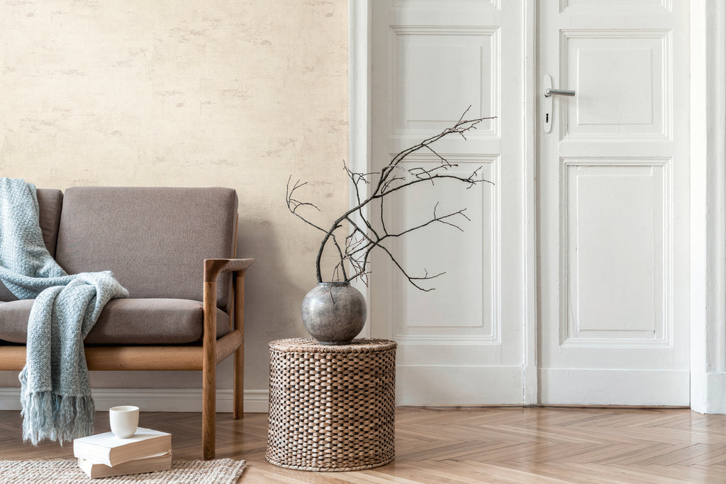 Hochwertige Tapete aus der Kollektion Daniel Hechter 7 in Creme Struktur