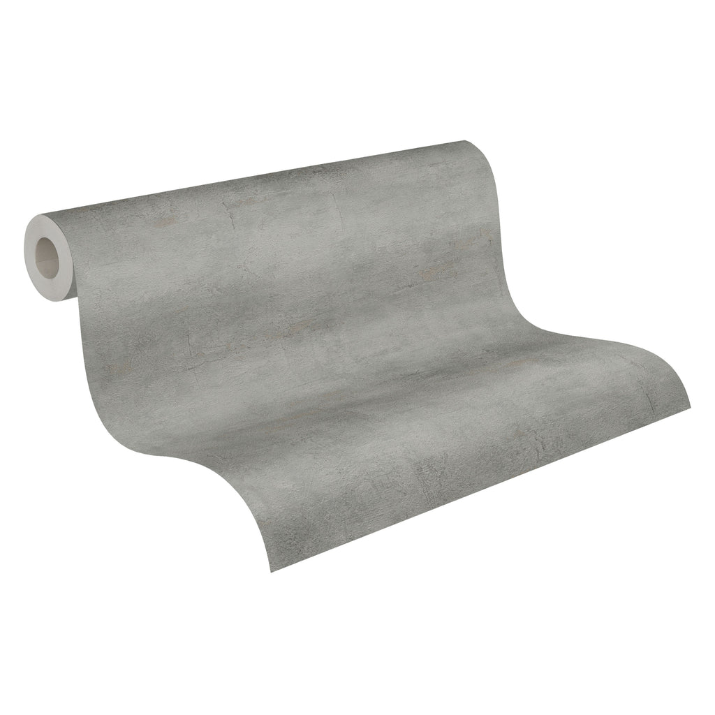 High-Quality Non-Woven Wallpaper Grey Texture