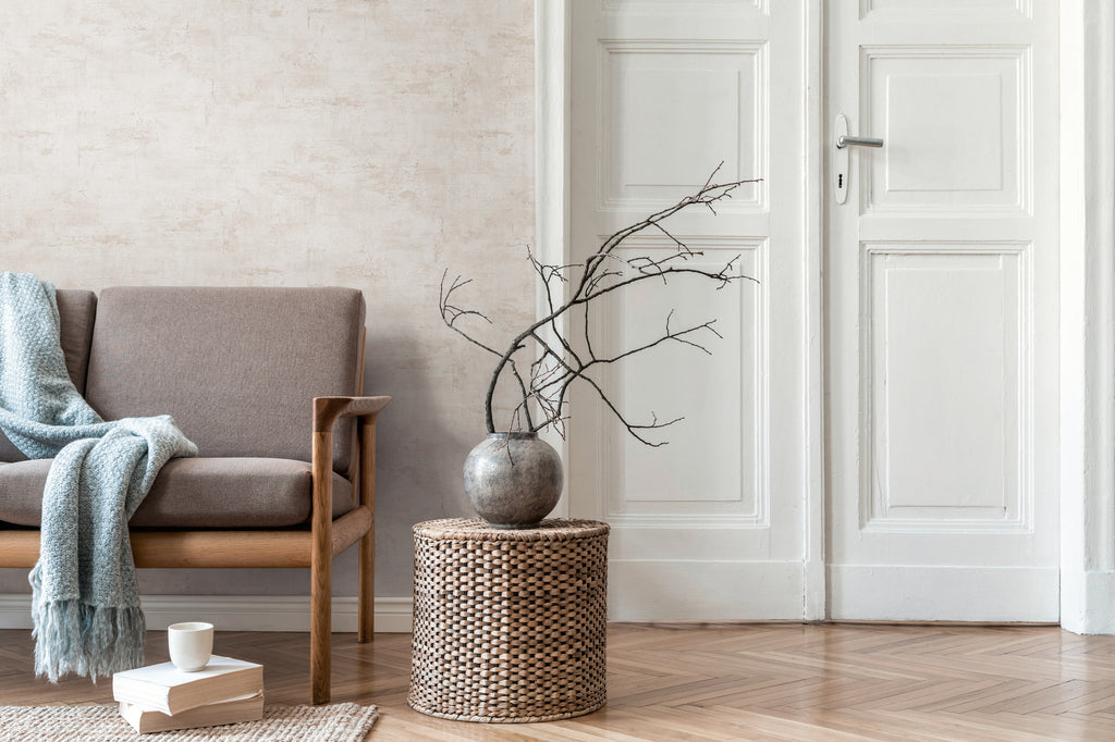 Hochwertige Tapete aus der Kollektion Daniel Hechter 7 in Creme Struktur