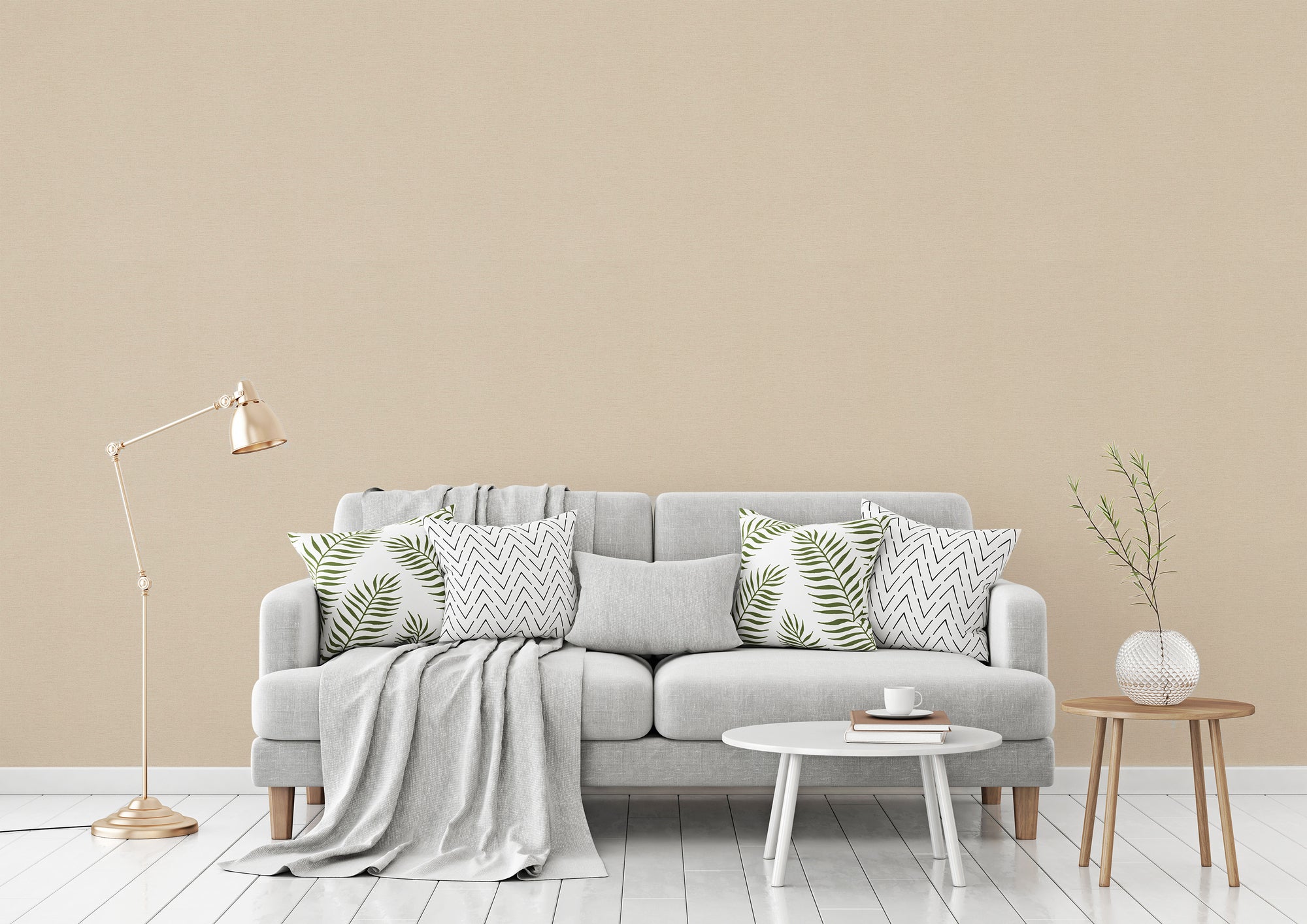 High-quality wallpaper from the Pintwalls III collection in beige 