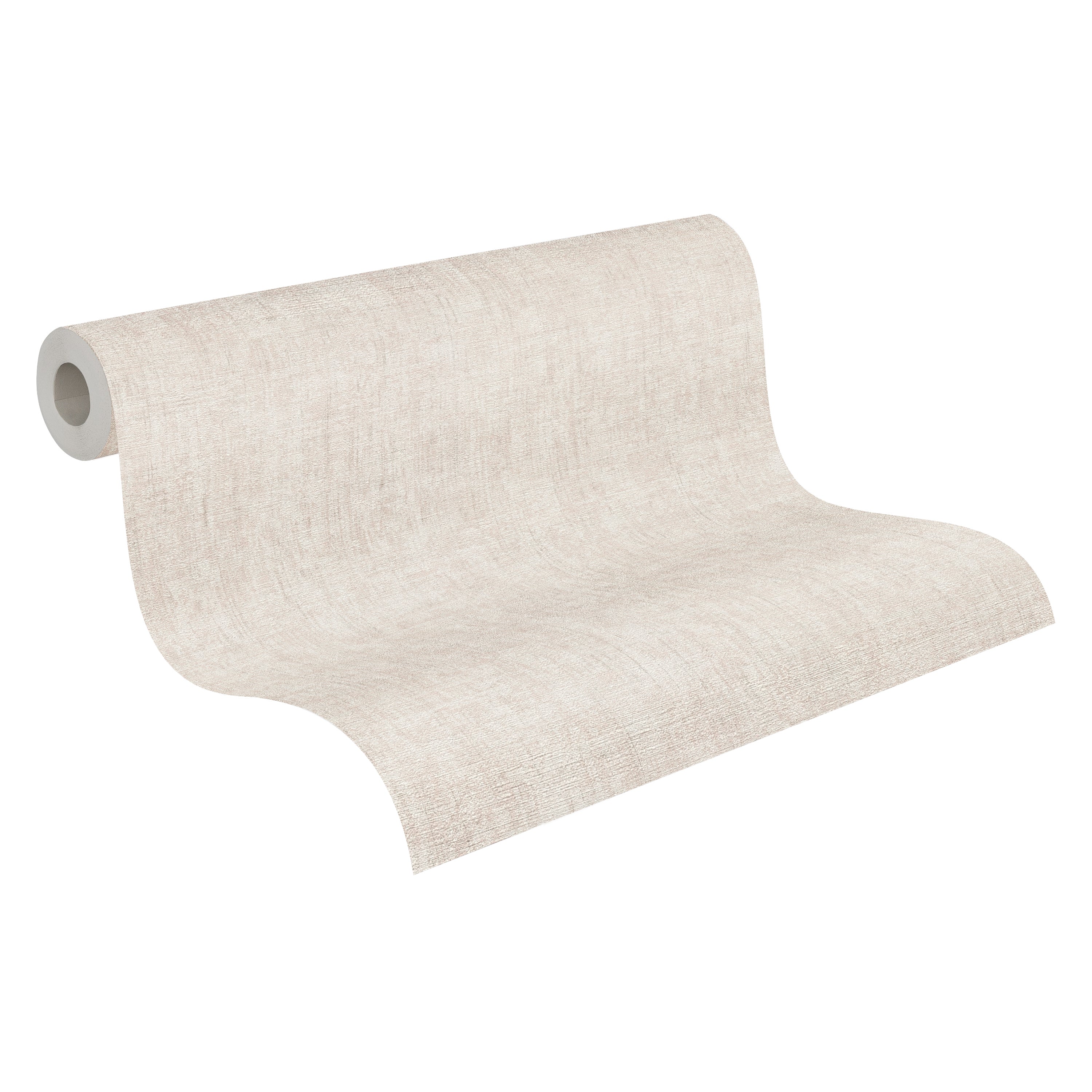 Hochwertige Vliestapete Beige Struktur