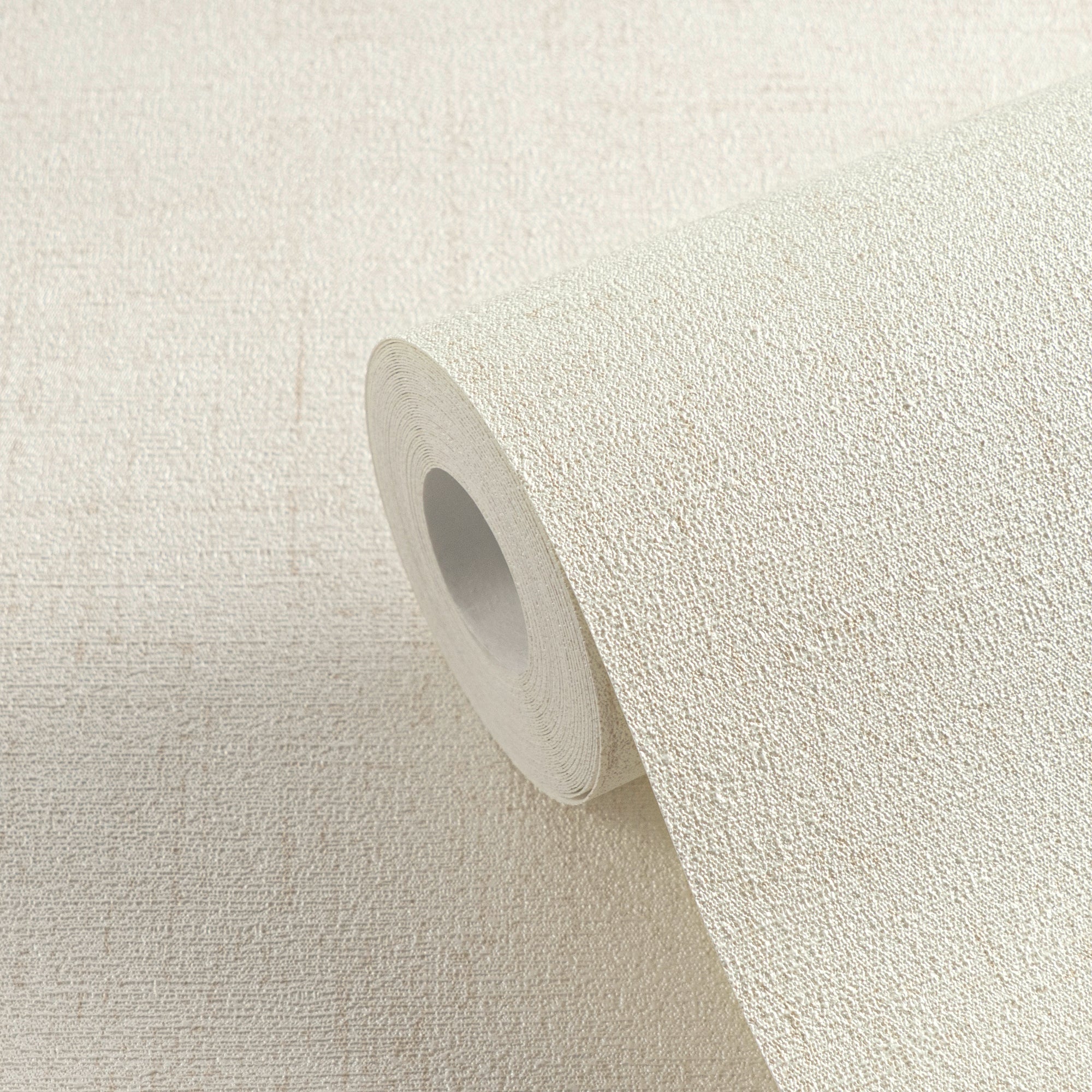 Hochwertige Vliestapete Beige Struktur
