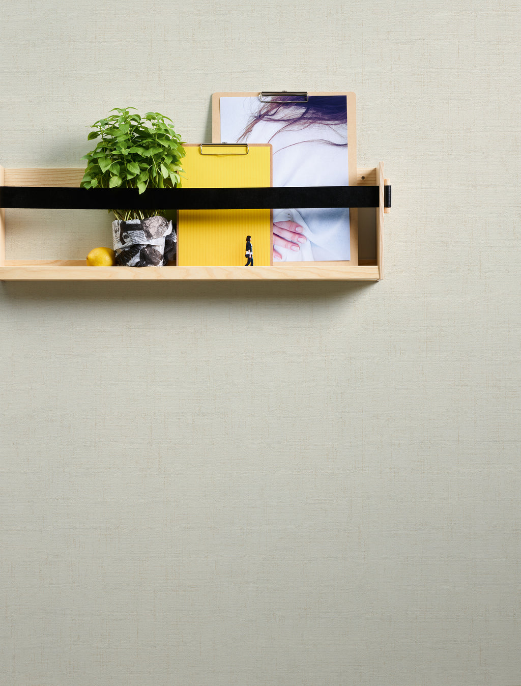 Hochwertige Vliestapete Beige Struktur
