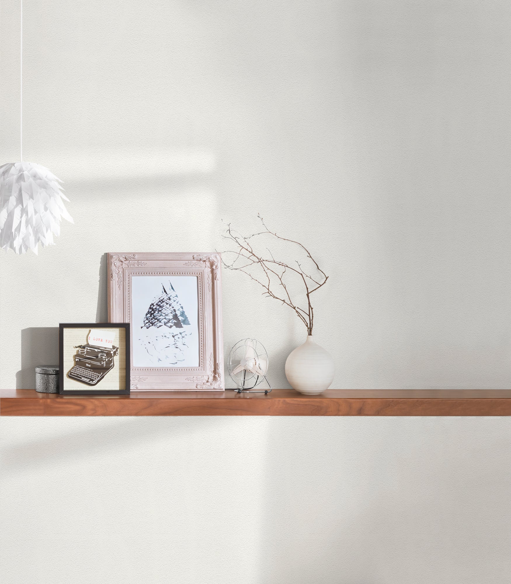 Hochwertige Tapete aus der Kollektion Casual Living in Weiß