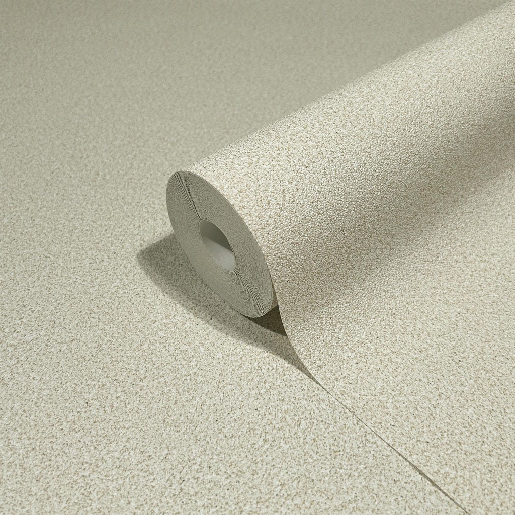 Vliestapete beige einfarbig