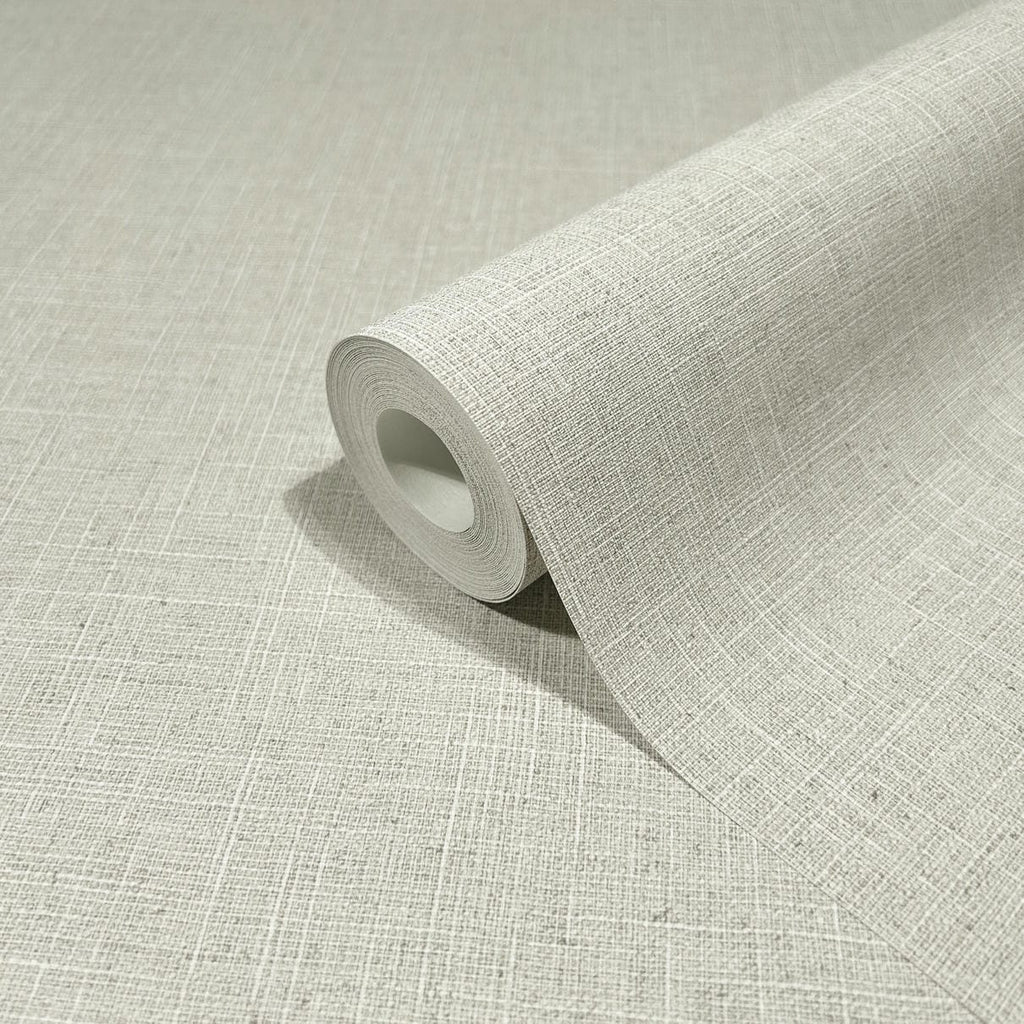 Vliestapete grau, beige einfarbig