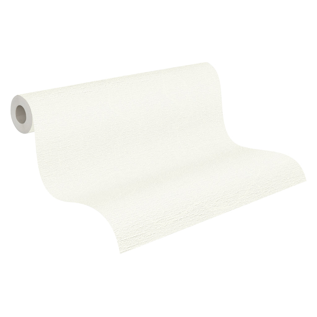 Hochwertige Tapete aus der Kollektion Unitapete Tapeten in Weiß