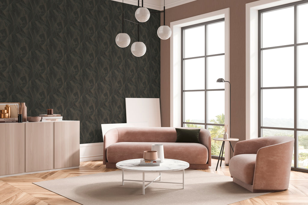 Hochwertige Tapete aus der Kollektion Daniel Hechter 7 in Grün Grafik Struktur