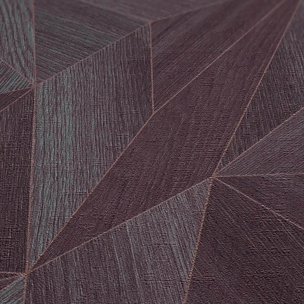 Hochwertige Tapete aus der Kollektion Daniel Hechter 7 in Lila Grafik Struktur