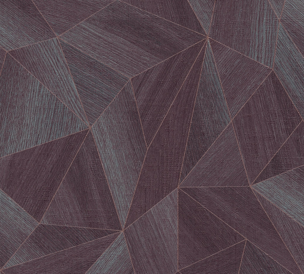 Hochwertige Tapete aus der Kollektion Daniel Hechter 7 in Lila Grafik Struktur