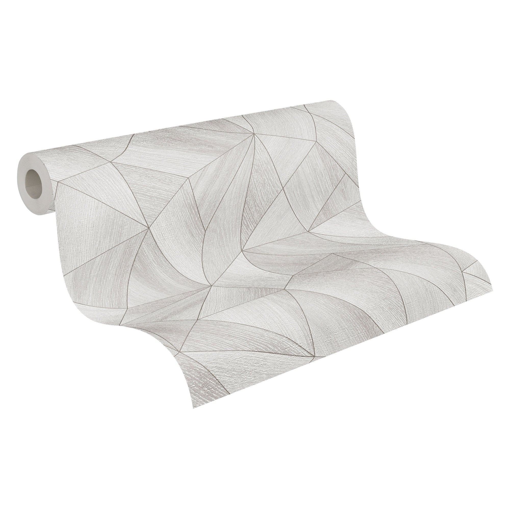 Hochwertige Tapete aus der Kollektion Daniel Hechter 7 in Grau Grafik Struktur