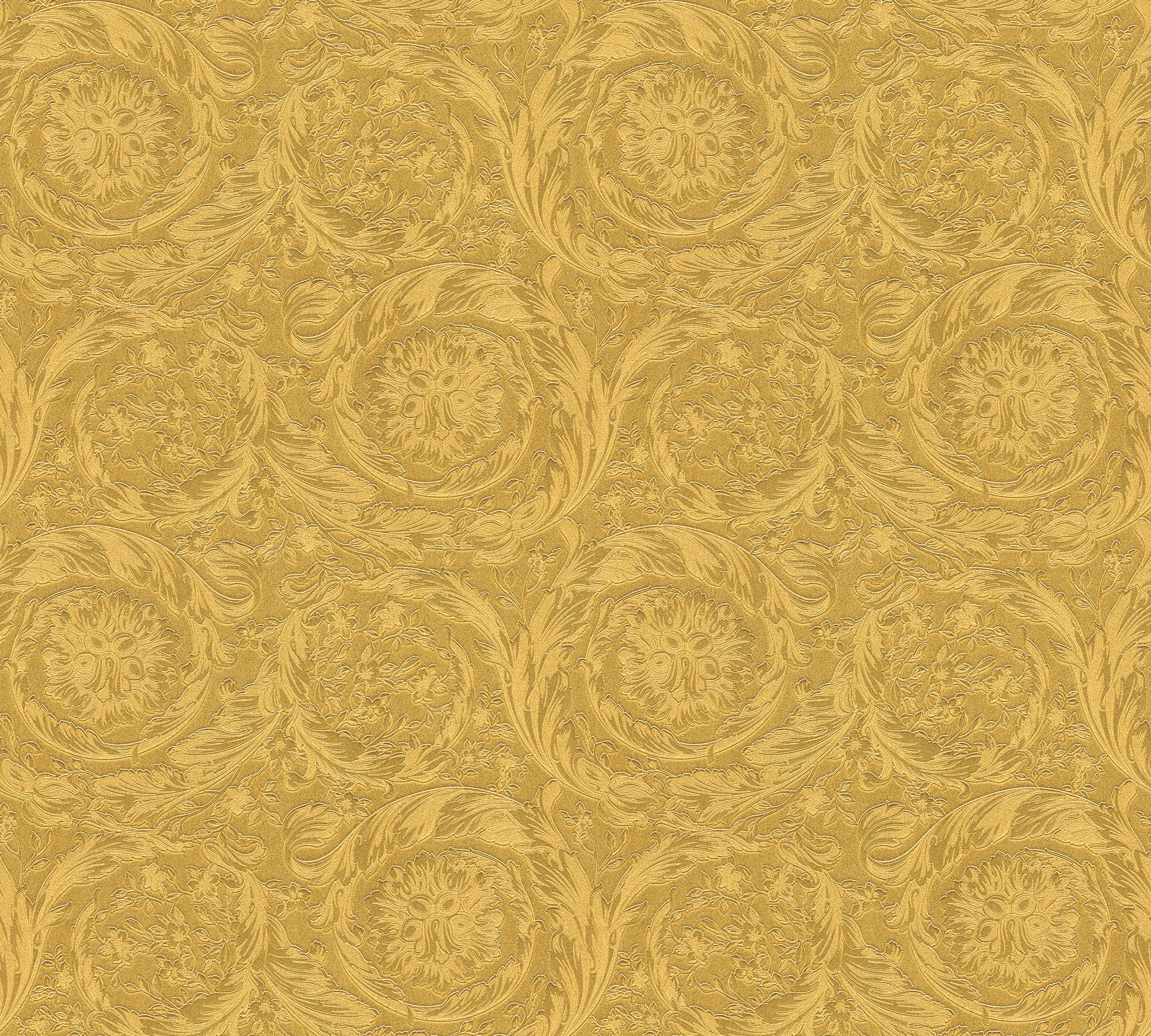 Versace 6-Vliestapete Vinyltapete Gold Floral