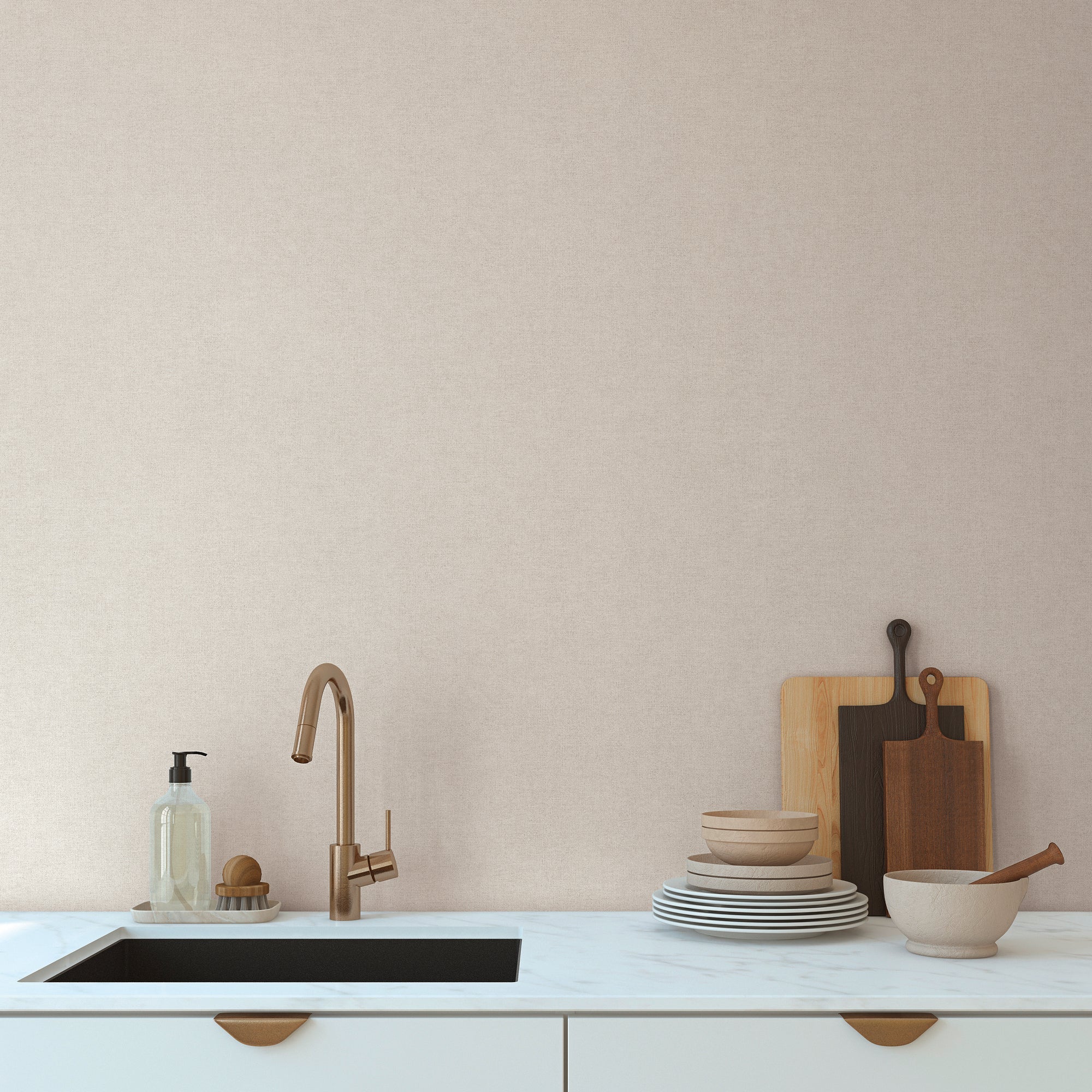 Hochwertige Tapete aus der Kollektion PintWalls II in Creme