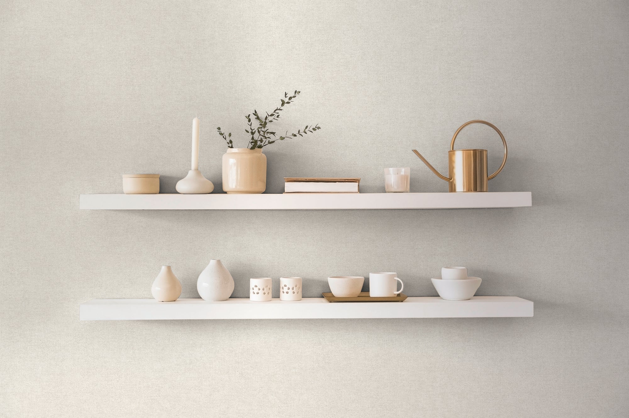 Hochwertige Tapete aus der Kollektion PintWalls II in Creme