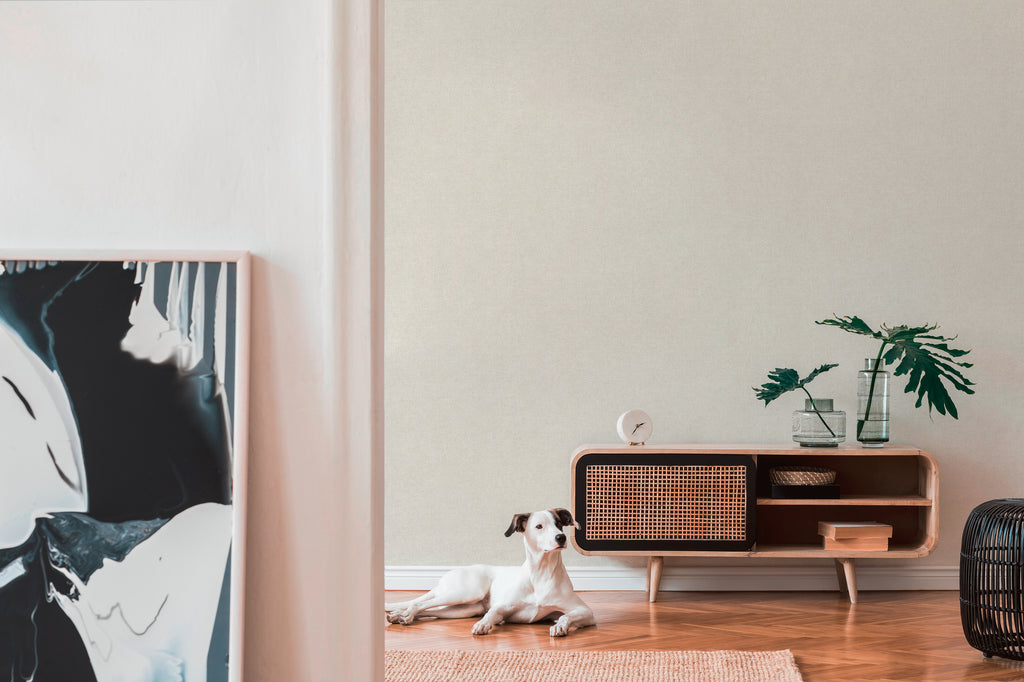 Hochwertige Tapete aus der Kollektion PintWalls II in Creme