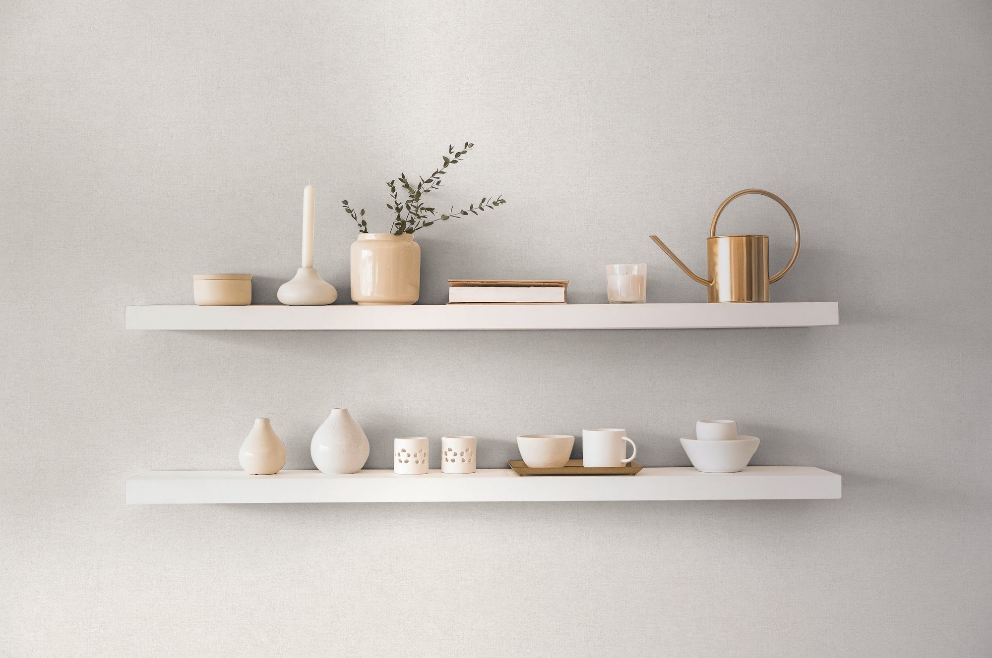 Hochwertige Tapete aus der Kollektion PintWalls II in Creme