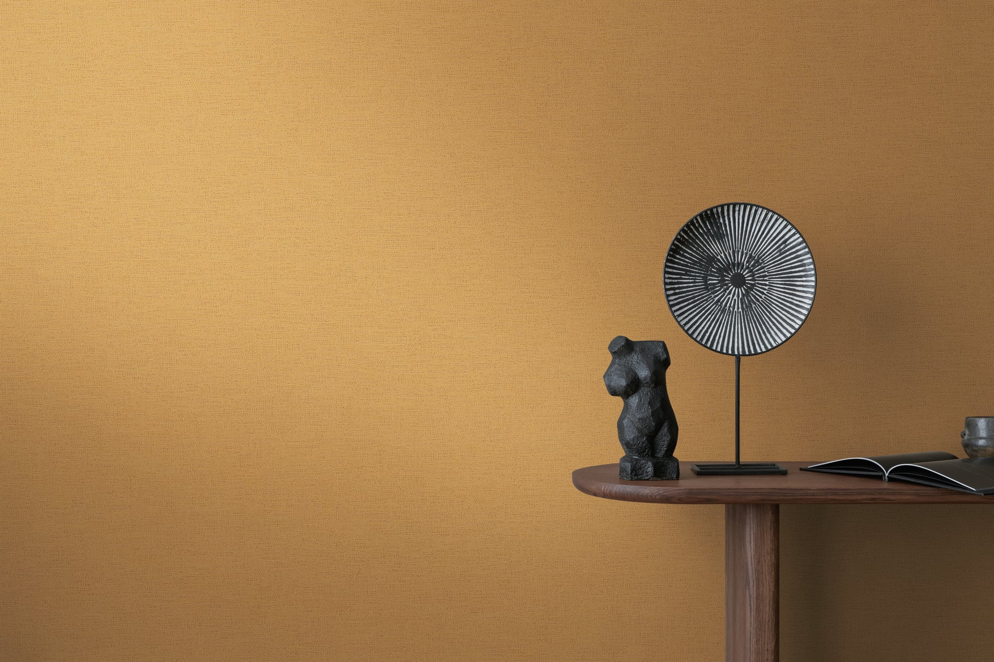 High-quality wallpaper from the Pintwalls III collection in yellow 