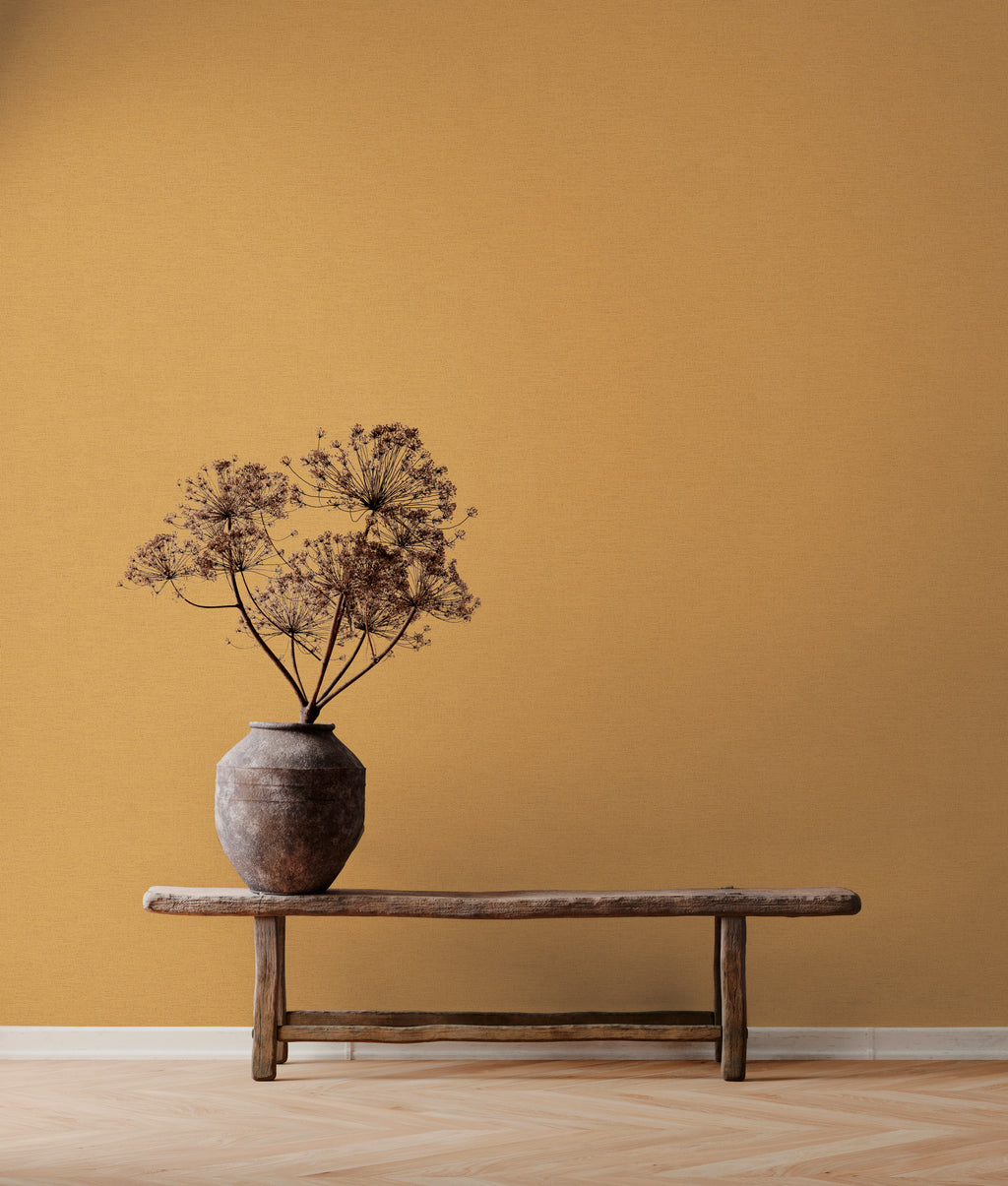 High-quality wallpaper from the Pintwalls III collection in yellow 