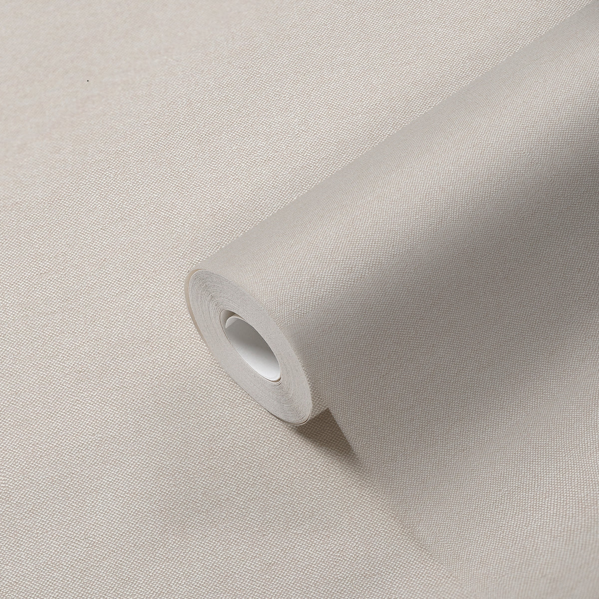 Hochwertige Vliestapete Beige Unitapete