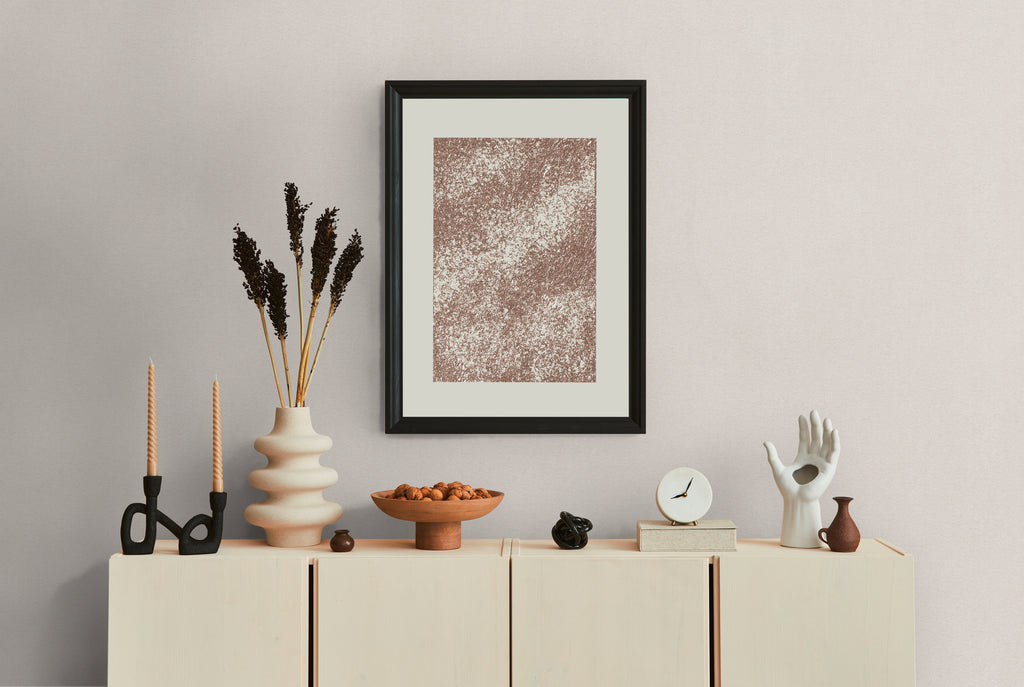 Hochwertige Vliestapete Beige Unitapete