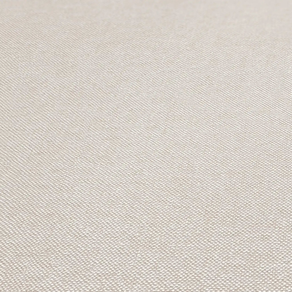 Hochwertige Vliestapete Beige Unitapete