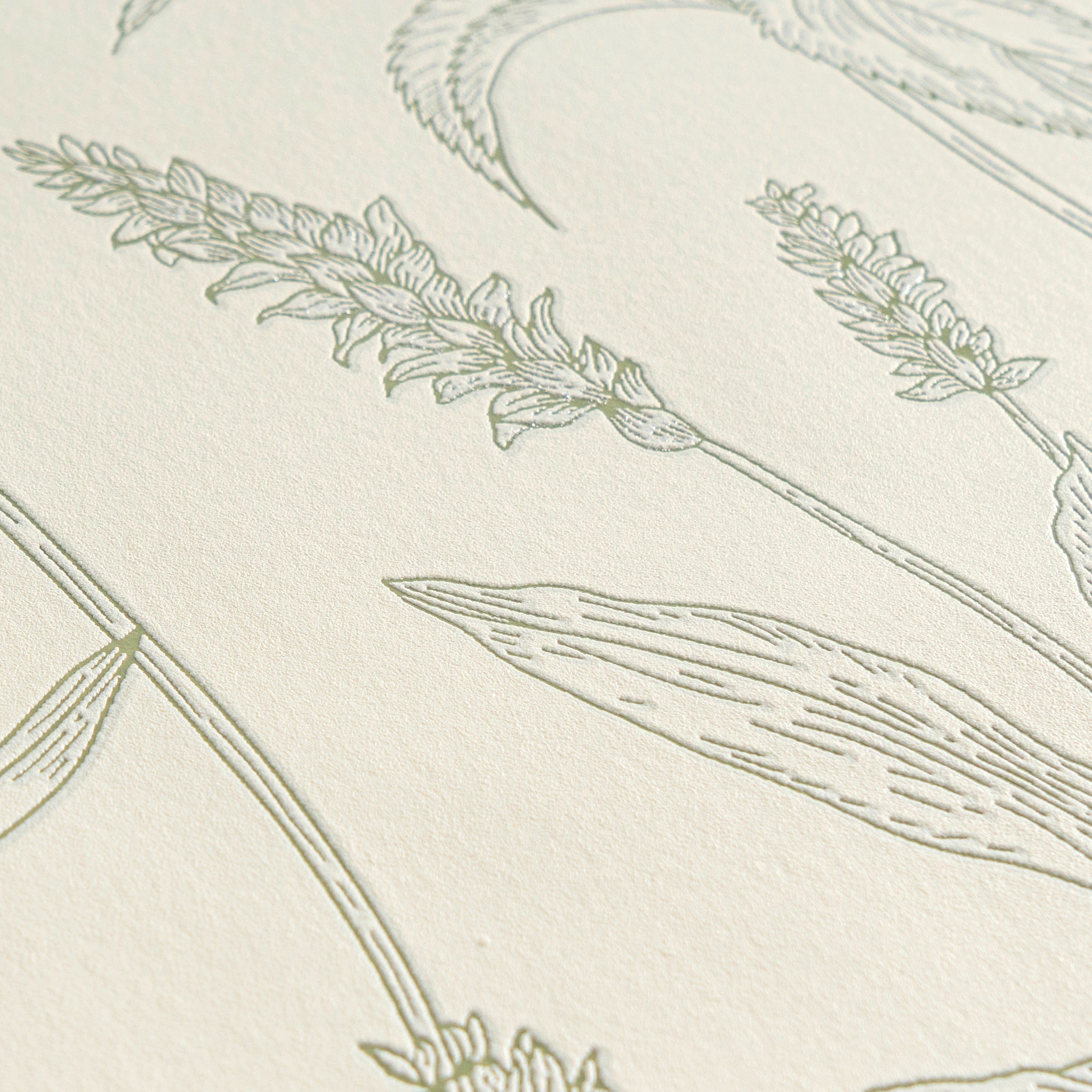 High-quality wallpaper from the Casual Living collection in green 