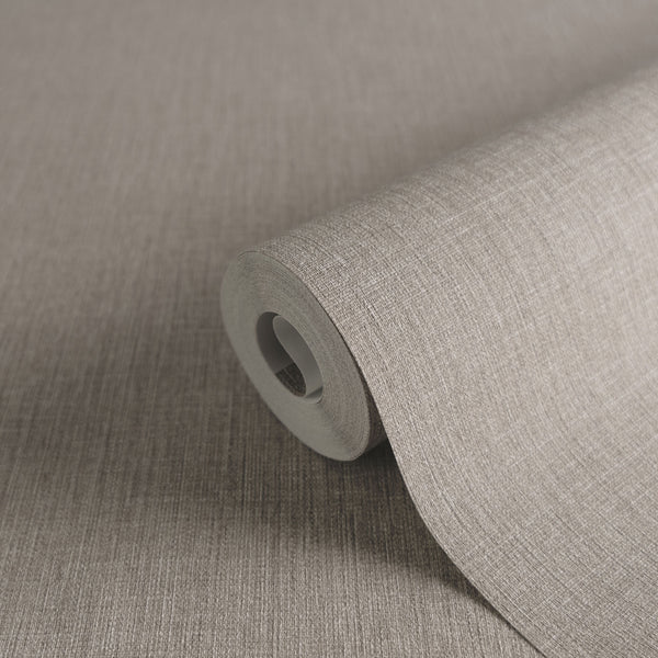 High-Quality Non-Woven Wallpaper Beige Plain Wallpaper