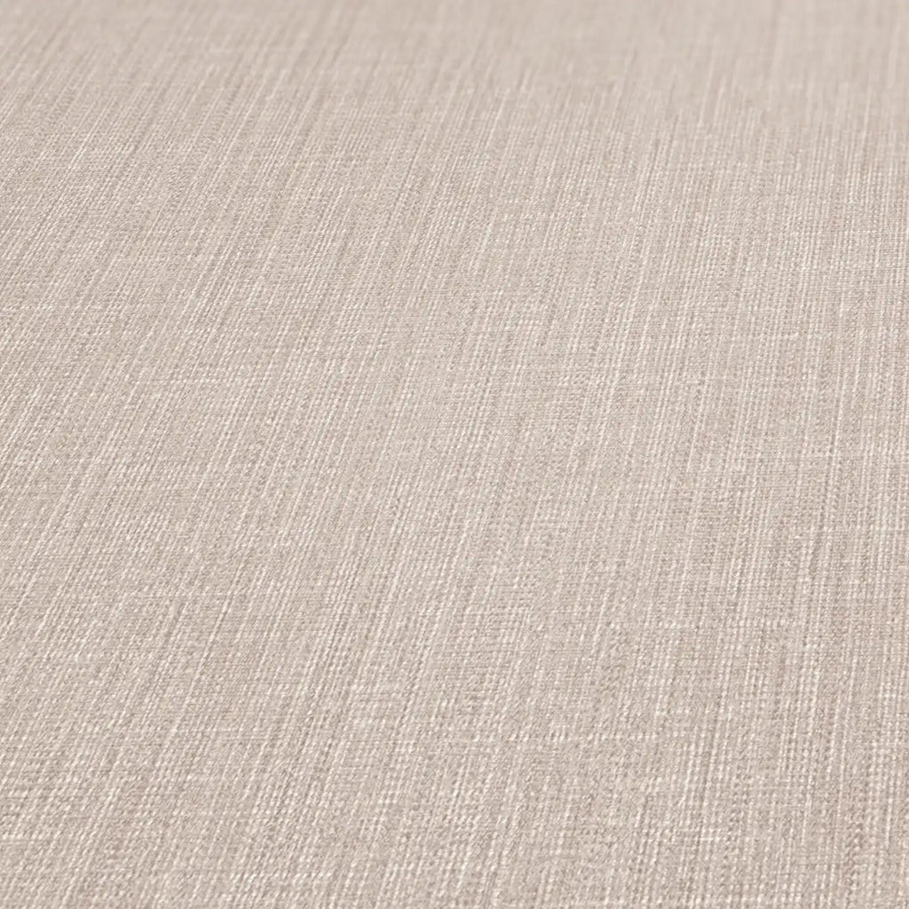 Hochwertige Vliestapete Beige Unitapete