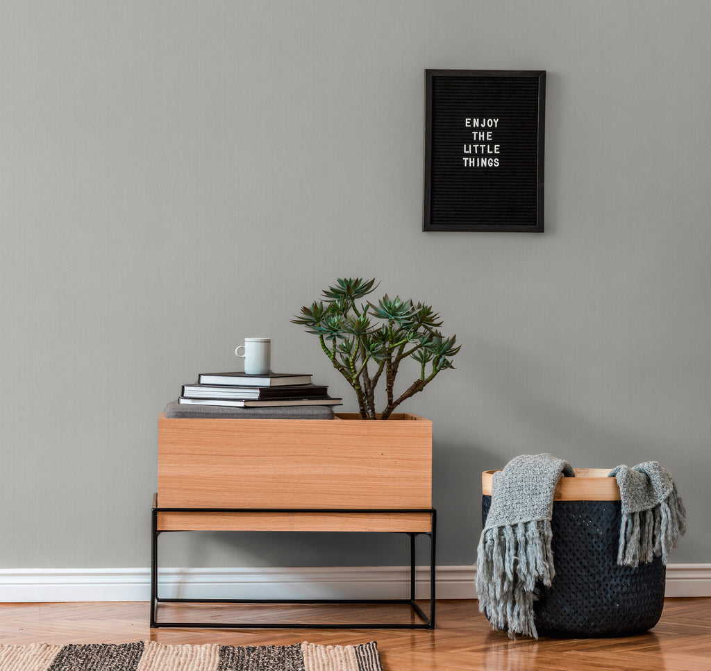 Hochwertige Tapete aus der Kollektion THE BoS in Grau