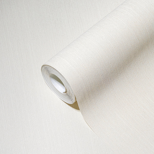 Hochwertige Vliestapete Creme Unitapete