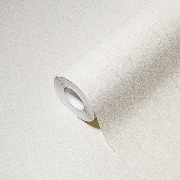 Hochwertige Vliestapete Creme Unitapete