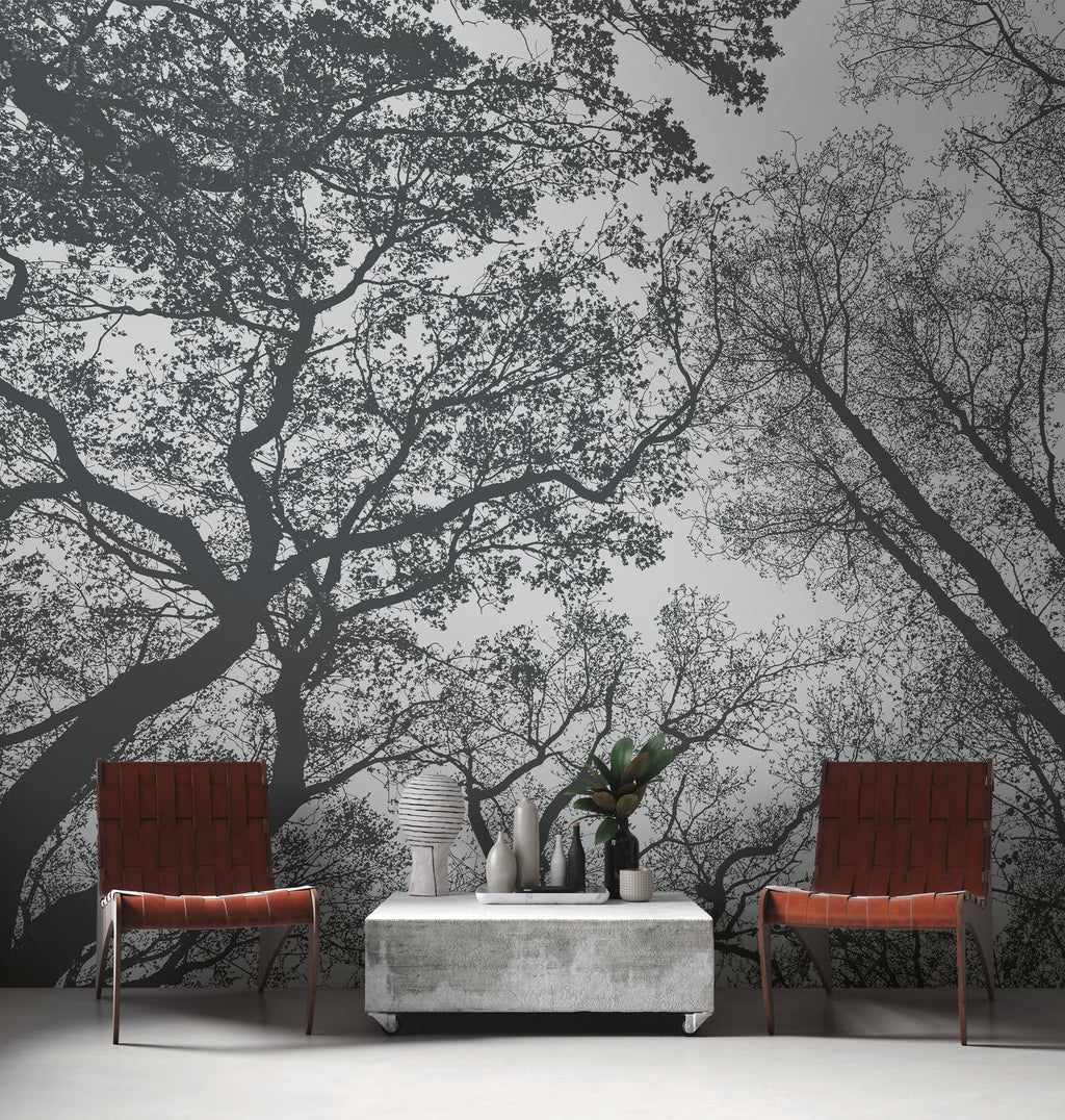 High-quality wallpaper from The Wall collection in grey 