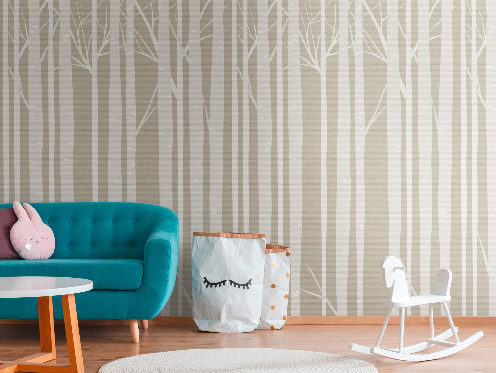 Hochwertige  Tapete aus der Kollektion The Wall in Grau