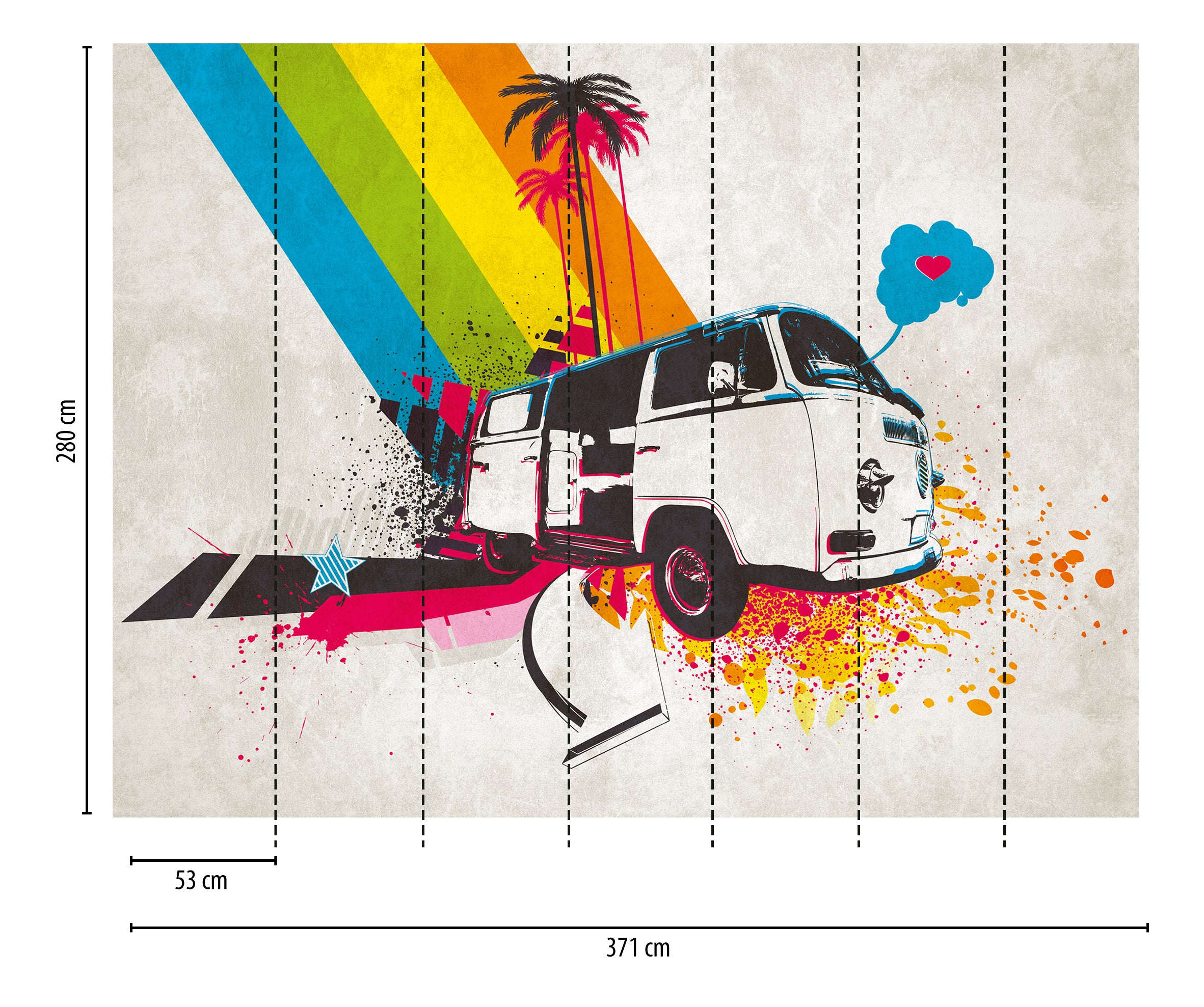 High-quality wallpaper from The Wall collection in a variety of colors 