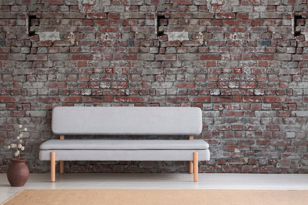 Hochwertige  Tapete aus der Kollektion The Wall in Rot