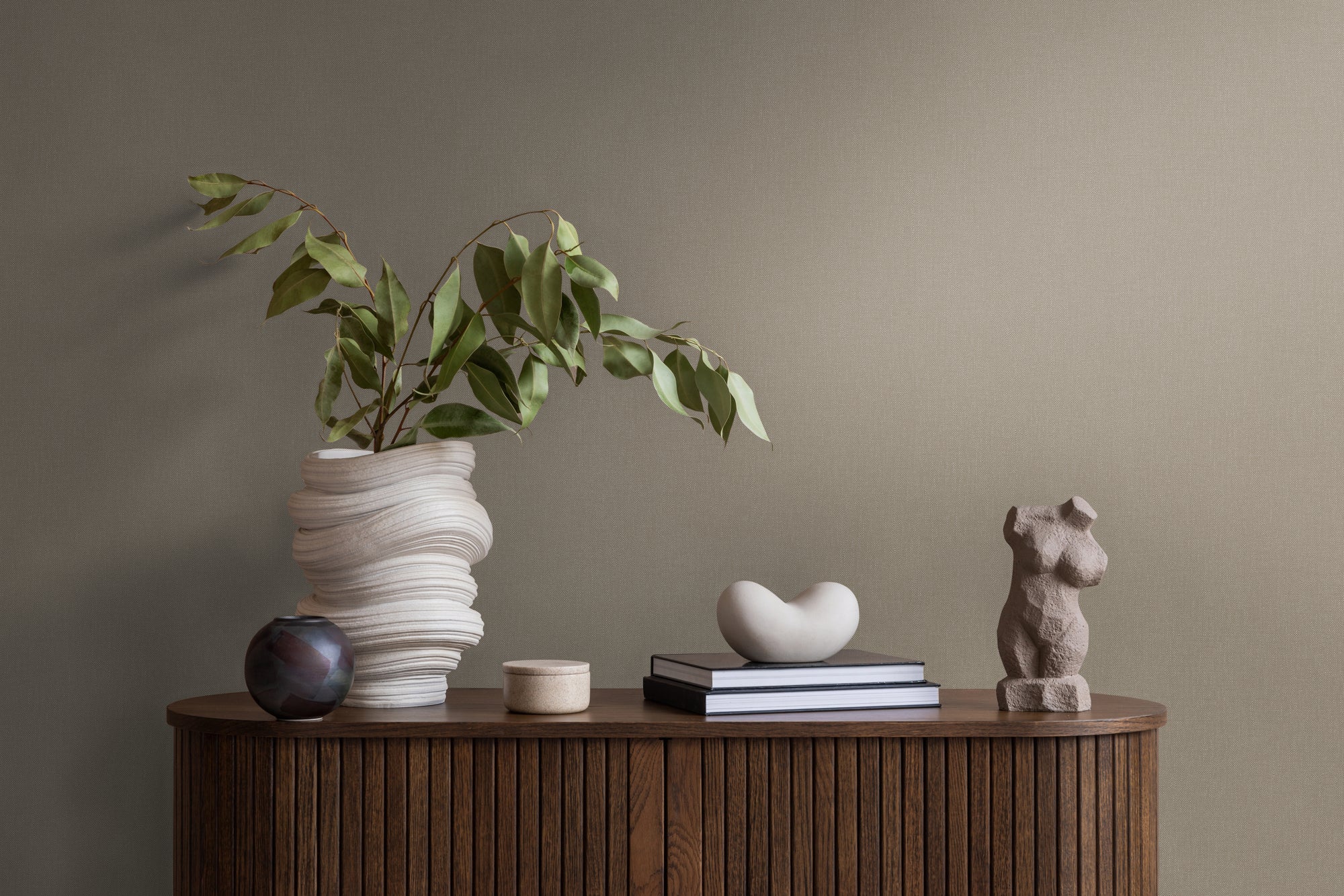 Hochwertige Tapete aus der Kollektion Pure Elegance in Braun