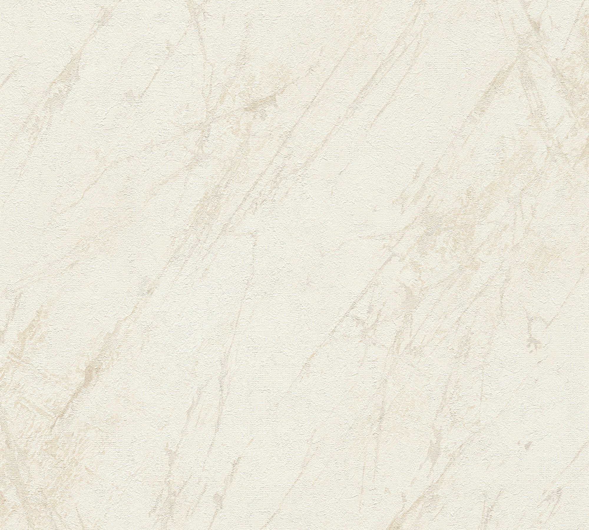 Hochwertige Vliestapete Creme Marmor