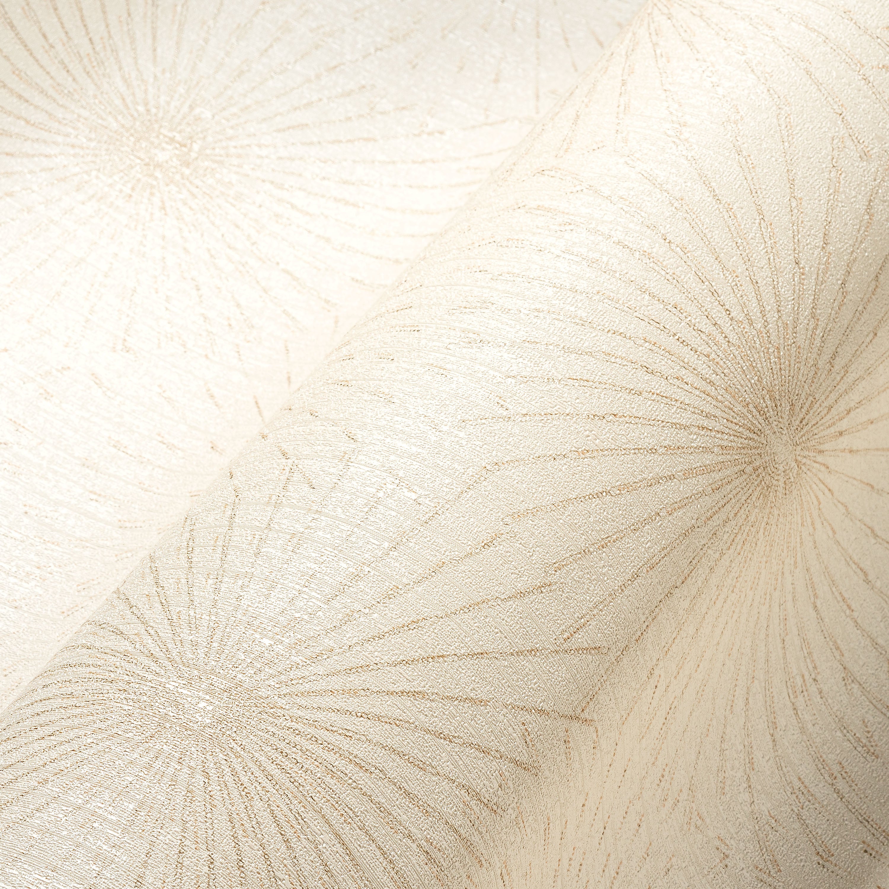 High-Quality Non-Woven Wallpaper Cream Modern