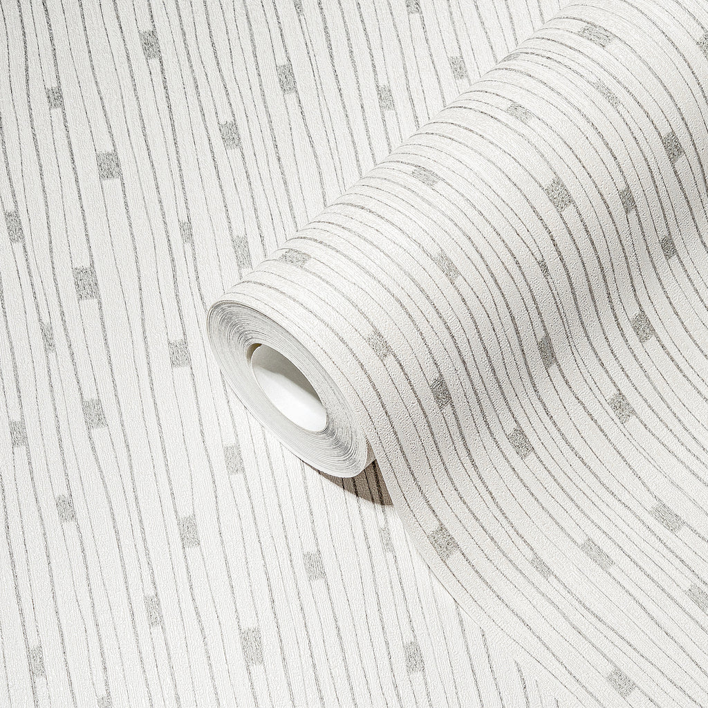 Hochwertige Vliestapete Creme Modern