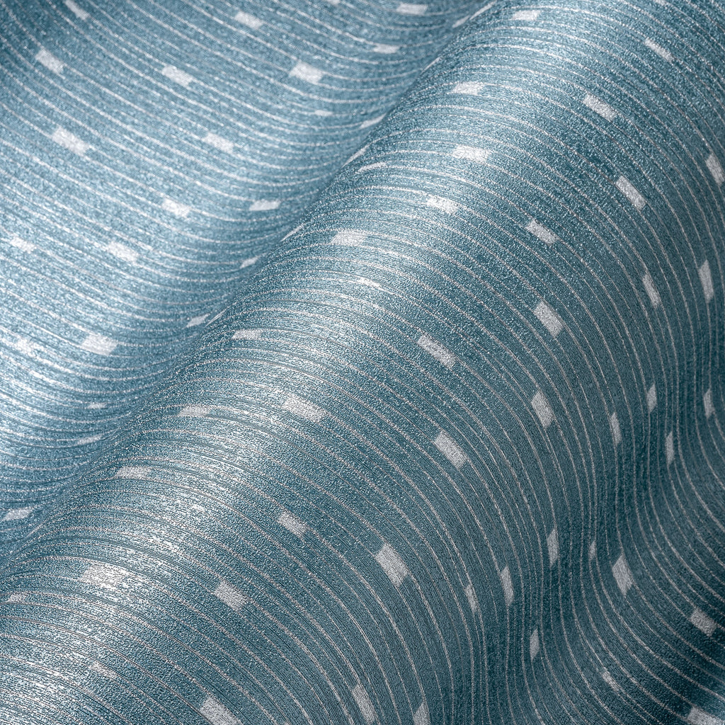 Hochwertige Vliestapete Blau Modern