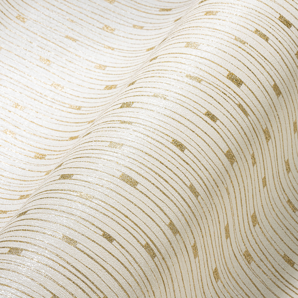 Hochwertige Vliestapete Creme Modern