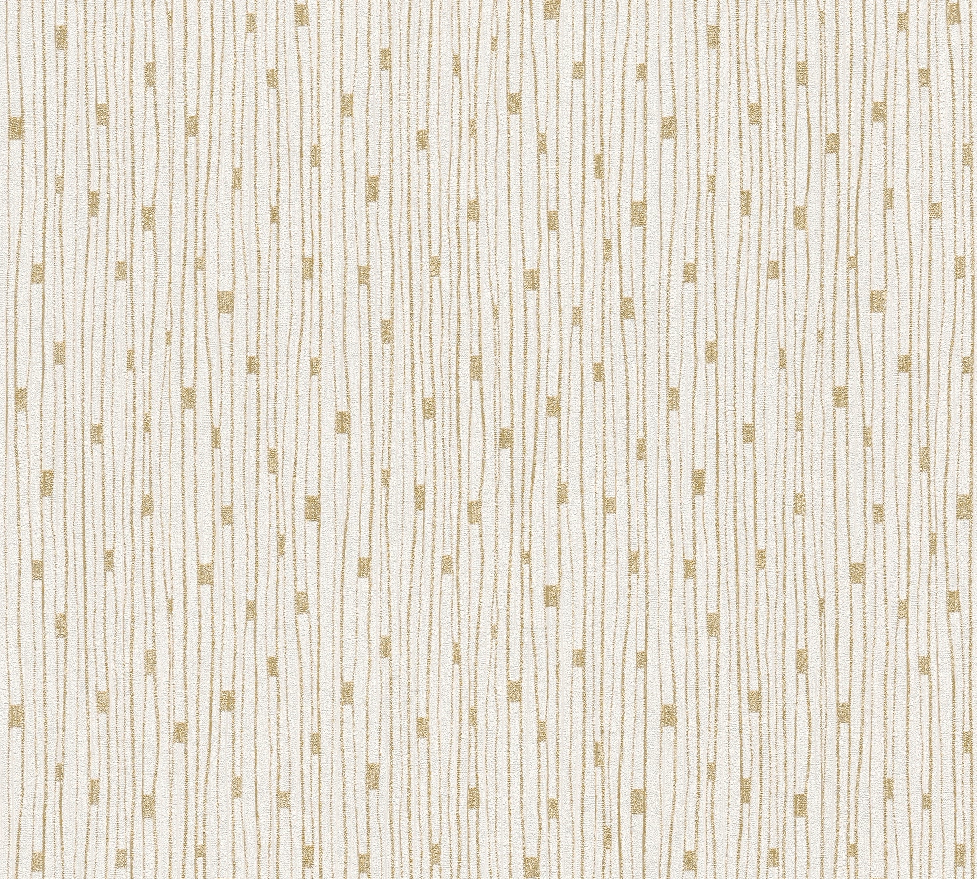 Hochwertige Vliestapete Creme Modern